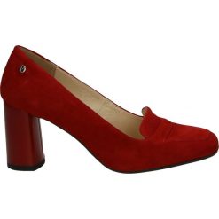 Czółenka - F463-O CAM RO. Brązowe buty ślubne damskie Venezia, ze skóry. Za 299,00 zł.