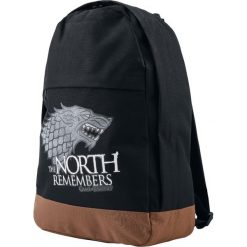 Gra o Tron The North Remembers Plecak czarny. Czarne plecaki męskie marki Gra o Tron, z nadrukiem, z materiału. Za 79,90 zł.