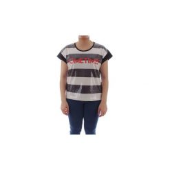T-shirty z krótkim rękawem Marina Rinaldi 5972069. Czarne t-shirty damskie Marina Rinaldi, s, bez wzorów, marine, bez kołnierzyka. Za 340,88 zł.