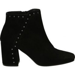 Botki - TAMARA1801 BL. Czarne botki damskie skórzane Venezia. Za 359,00 zł.