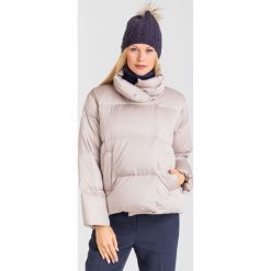 KURTKA PUCHOWA SESIA WEEKEND MAX MARA. Brązowe kurtki damskie z materiału. Za 947,40 zł.