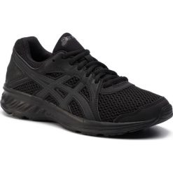 Buty ASICS - Jolt 2 1012A151 Black/Dark Grey 003. Czarne buty sportowe damskie Asics, bez wzorów, z tworzywa sztucznego, sportowe, do biegania. W wyprzedaży za 159,00 zł.