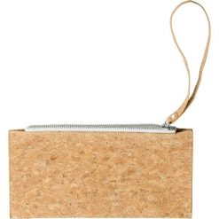 Kosmetyczki damskie: Kosmetyczka „Quinn” w kolorze beżowym – 23,5 x 13 cm