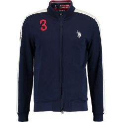 U.S. Polo Assn. USPA TEAM Bluza rozpinana navy. Niebieskie bluzy męskie U.S. Polo Assn., s, z bawełny, polo. W wyprzedaży za 377,30 zł.