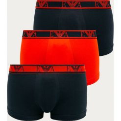 Emporio Armani - Bokserki (3-pack). Bokserki męskie Emporio Armani, s, z nadrukiem, z elastanu. Za 219,90 zł.
