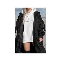 Parki męskie: Black parka coat
