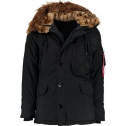 Kurtki męskie bomber: Alpha Industries Kurtka zimowa black