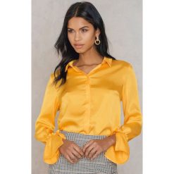 Koszule body: Rut&Circle Plisowana koszula Maci - Yellow