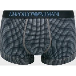 Emporio Armani - Bokserki (2-pack). Niebieskie bokserki męskie marki Emporio Armani, z elastanu. W wyprzedaży za 179,90 zł.