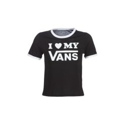 T-shirty z krótkim rękawem Vans VANS LOVE RINGER. Czarne t-shirty damskie Vans, s, bez wzorów, bez kołnierzyka. Za 143,70 zł.