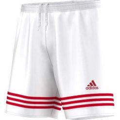 Spodenki chłopięce: Adidas Spodenki juniorskie Entrada 14 białe r. 128 (F50636)