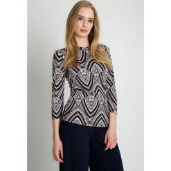 Bluzki damskie: Elegancka bluzka we wzory BIALCON