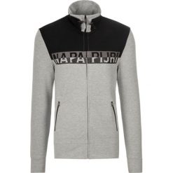 Bluza Napapijri Med N0YHWH. Szare bluzy męskie Napapijri, xxl, bez wzorów, bez kołnierzyka, bez rękawów, bez kaptura. W wyprzedaży za 439,00 zł.
