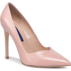 Szpilki STUART WEITZMAN - Anny 1L23150 Buff Blush Caviar Pat. Różowe półbuty damskie Stuart Weitzman, bez wzorów, ze skóry, bez obcasa, na obcasie, bez zapięcia. W wyprzedaży za 739,00 zł.