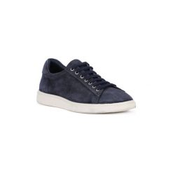 Buty Frau AMALFI BLU. Niebieskie trampki męskie marki Frau, bez wzorów, bez zapięcia. Za 423,26 zł.