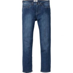 Miękkie dżinsy ze stretchem Regular Fit Straight bonprix niebieski "stone”. Niebieskie jeansy męskie bonprix, m, bez wzorów. Za 109,99 zł.