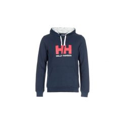 Bluzy Helly Hansen HH LOGO HOODIE. Niebieskie bluzy męskie Helly Hansen, s, bez wzorów, bez kołnierzyka, bez rękawów, bez kaptura. Za 219,99 zł.