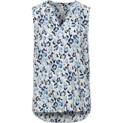 Soyaconcept Bluzka bez rękawów Gladis niebieski we wzory female niebieski/ze wzorem S (38). Niebieskie bluzki damskie Soyaconcept, s, bez wzorów, z materiału, eleganckie, z dekoltem w serek, bez rękawów. Za 119,00 zł.