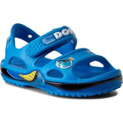 Sandały chłopięce: Sandały CROCS – Crocband II Finfingdory Sandal 203071 Ocean