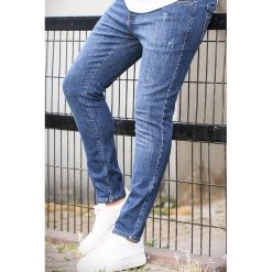 Męskie jeansy HECTOR. Niebieskie jeansy męskie Męskie jeansy HECTOR, m, bez wzorów. W wyprzedaży za 119,00 zł.