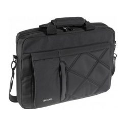 Accura Roberto ACC6054 12" - 14,1". Pomarańczowe torby na laptopa Accura, w paski, z nylonu. Za 89,90 zł.