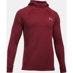 Bluzy męskie: Under Armour Bluza męska Tech™ Terry Fitted Hoodie czerwona r. XL (1295919-600)