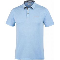 COLUMBIA koszulka męska Nelson Point Polo Blue Sky M. Niebieskie koszulki męskie Columbia, m, bez wzorów, polo, bez rękawów. W wyprzedaży za 179,00 zł.