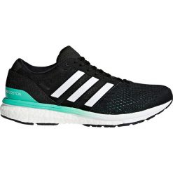 Buty adidas adiZero Boston 6 W Czarne. Czarne buty sportowe damskie Adidas, w paski, z materiału, do biegania. Za 399,99 zł.