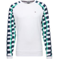 Bluzy męskie: Tommy Jeans RACING CREW Bluza classic white/checker