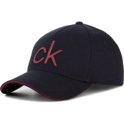 Czapka z daszkiem CALVIN KLEIN - Bold Ck Cap K50K505023 BAI. Niebieskie czapki męskie Calvin Klein, bez wzorów, z bawełny. Za 159,00 zł.