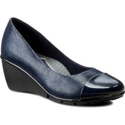 Półbuty damskie: Półbuty CLARA BARSON – W16AW503-1 Granatowy Ciemny