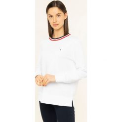 Bluza TOMMY HILFIGER C-NK WW0WW26744. Szare bluzy damskie TOMMY HILFIGER, xs, bez wzorów, z bawełny, bez rękawów, bez kaptura. W wyprzedaży za 259,00 zł.
