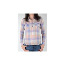 Koszule Wrangler Koszula Western Shirt W5045BNSF. Szare koszule damskie Wrangler, xs, bez wzorów, bez kołnierzyka, bez rękawów. Za 146,16 zł.