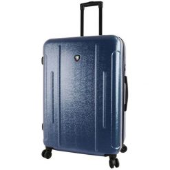 Mia Toro walizka podróżna M1239/3-L, niebieska. Niebieskie walizki Mia Toro, bez wzorów, eleganckie. Za 559,00 zł.