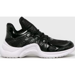 Answear - Buty Vatineris. Czarne buty sportowe damskie ANSWEAR, bez wzorów, z gumy, sportowe. W wyprzedaży za 59,90 zł.