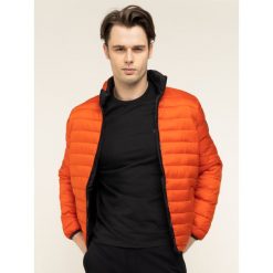Kurtka puchowa Calvin Klein Reversible K10K104898. Pomarańczowe kurtki męskie Calvin Klein, xxl, bez wzorów, z puchu, bez kaptura. W wyprzedaży za 699,00 zł.