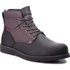 Kozaki LEVI'S - 225129-884-60 Brilliant Black. Czarne buty zimowe męskie Levi's®, z materiału. W wyprzedaży za 279,00 zł.
