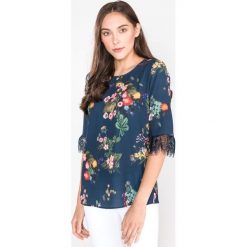 Liu Jo Bluzka Niebieski. Niebieskie bluzki damskie Liu Jo, xs, w kwiaty, z elastanu, bez kołnierzyka, bez rękawów. Za 507,95 zł.