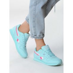 Niebieskie Buty Sportowe Heroic. Niebieskie buty sportowe damskie Born2be, bez wzorów, sportowe. Za 79,99 zł.