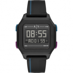 Zegarek ARMANI EXCHANGE - Shell AX2955 Black/Black. Czarne zegarki męskie Armani Exchange. Za 499,00 zł.