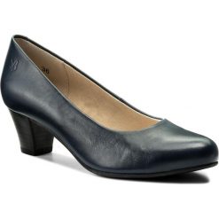 Półbuty damskie: Półbuty CAPRICE – 9-22306-20 Navy Nappa 876