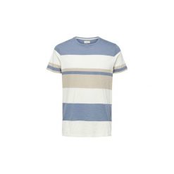 T-shirty z krótkim rękawem Selected 16060726 NEW RONE. Brązowe t-shirty męskie Selected, m, bez wzorów, bez kołnierzyka, krótkie. Za 98,76 zł.