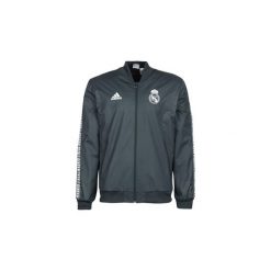 Bluzy dresowe adidas REAL JACKET. Czarne bluzy męskie Adidas, s, bez wzorów, z dresówki, bez kołnierzyka, bez rękawów, bez kaptura. Za 319,20 zł.