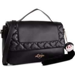 Torebka LOVE MOSCHINO - JC4084PP18LO0000 Nero. Czarne torebki klasyczne damskie Love Moschino, bez wzorów, ze skóry ekologicznej, klasyczne, bez dodatków. Za 1039,00 zł.