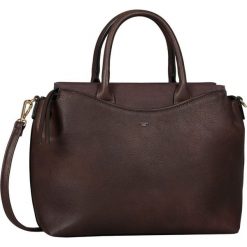 Tom Tailor torebka damska Avea Shopper ciemnobrązowa. Pomarańczowe torby damskie na zakupy Tom Tailor, bez wzorów, eleganckie, bez dodatków. Za 309,00 zł.