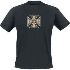 West Coast Choppers Lock Up T-Shirt czarny. Czarne t-shirty męskie marki West Coast Choppers, s, z nadrukiem, z okrągłym kołnierzem. Za 62,90 zł.