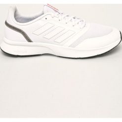 Adidas - Buty Nova Flow. Białe sneakersy męskie Adidas, z gumy, na sznurówki. W wyprzedaży za 199,90 zł.