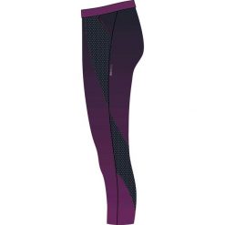 Legginsy 7/8 fitness cardio 500 damskie. Niebieskie legginsy sportowe damskie DOMYOS, s, bez wzorów, z elastanu, na fitness i siłownię. Za 74,99 zł.