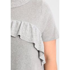 Sukienki hiszpanki: Lost Ink Plus SWING DRESS WITH PLEATED FRILL Sukienka letnia grey