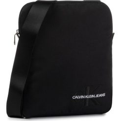 Saszetka CALVIN KLEIN JEANS - Ckj Monogram Nylon Flat Pack K50K505246 BDS. Czarne torby męskie skórzane Calvin Klein Jeans, bez wzorów, z jeansu, młodzieżowe. Za 299,00 zł.